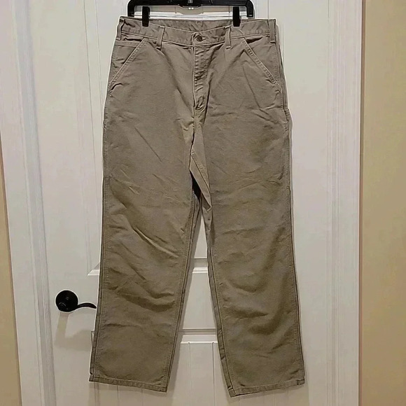 Carhartt Other - Carhartt Original Dungaree Fit Grey Carpenter Pants Size 36X32
